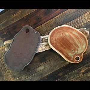 Ceramic Cheese Plates /Serving Platters